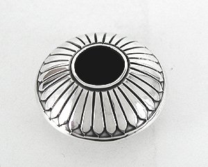 Navajo sterling silver seed pot