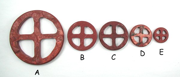 Native American Oglala Lakota Sioux Pipestone Medicine Wheel