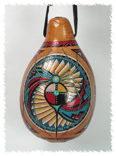 Spider Woman Ceremonial Rattle