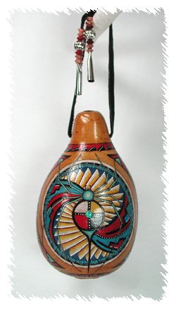 Spider Woman Ceremonial Rattle