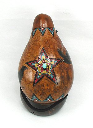 Raven Morning Star Spirti Ceremonial Rattle