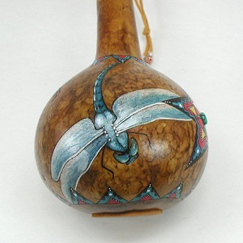 Dragonfly Morning Star Spirti Ceremonial Rattle