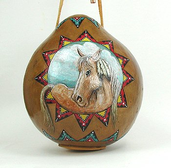 Horse Spirit Ceremonial Rattle