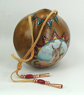 Horse Spirit Ceremonial Rattle