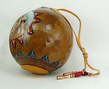 Horse Spirit Ceremonial Rattle