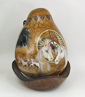 Horse Spirit Ceremonial Rattle