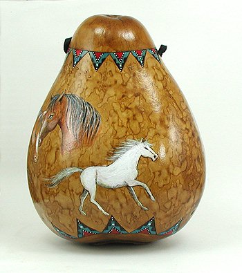 Horse Spirit Ceremonial Rattle