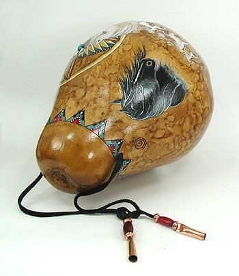 Horse Spirit Ceremonial Rattle
