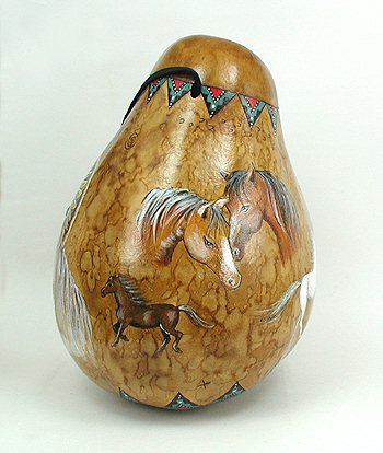 Horse Spirit Ceremonial Rattle