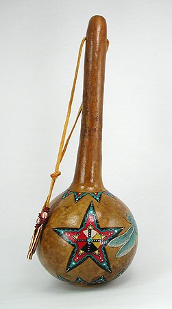 Dragonfly Morning Star Spirti Ceremonial Rattle