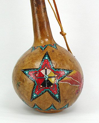 Dragonfly Morning Star Spirti Ceremonial Rattle