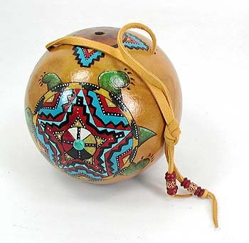 Turtle Spirit Ceremonial Rattle