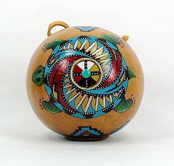 Turtle Spirit Ceremonial Rattle