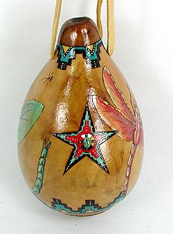 Dragonfly Morning Star Spirti Ceremonial Rattle