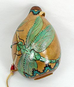 Dragonfly Morning Star Spirti Ceremonial Rattle