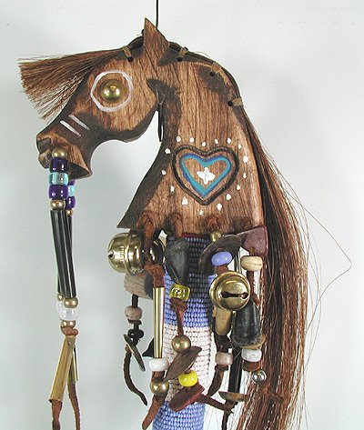 Lakota Horse  Spirit Dance Rattle