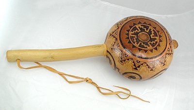 Turtle Spirit Ceremonial Rattle