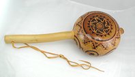 Native American Indian ceremonial rattle
