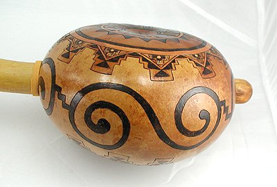 Turtle Spirit Ceremonial Rattle
