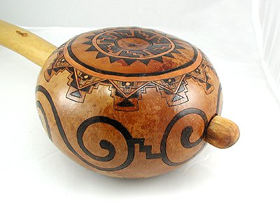Turtle Spirit Ceremonial Rattle