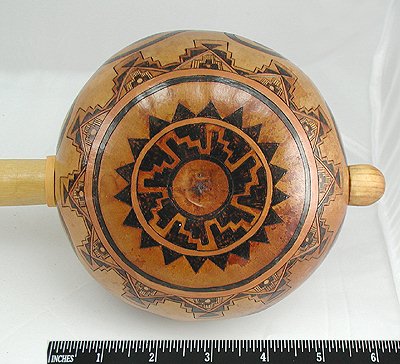 Turtle Spirit Ceremonial Rattle