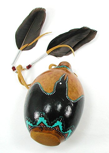 Raven Morning Star Spirti Ceremonial Rattle