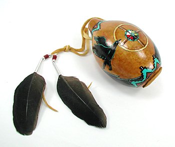 Raven Morning Star Spirti Ceremonial Rattle
