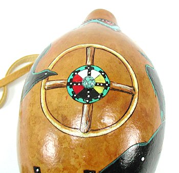 Raven Morning Star Spirti Ceremonial Rattle