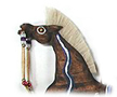 Lakota Spirit Horse  Dance Stick