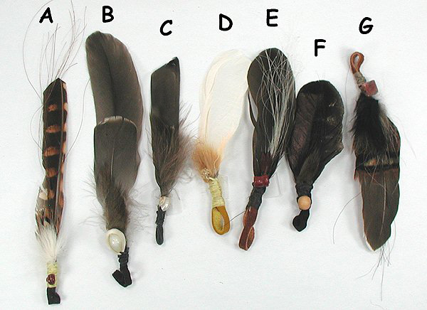 Oglala Lakota Turkey Feather styled like Eagle feather