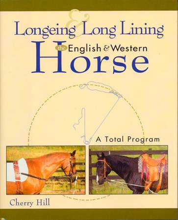 Zipper on cover of Longeing and Long Lining the English and Western Horse