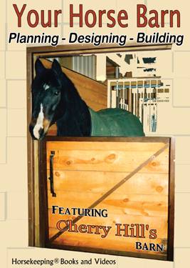 Zipper on cover of the DVD, Your Horse Barn