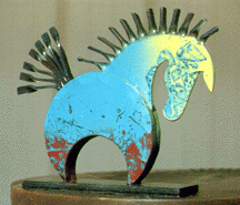 horse sculpture