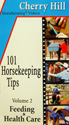 101 Horsekeeping Tips VHS Volume 2 Feeding and Health Care