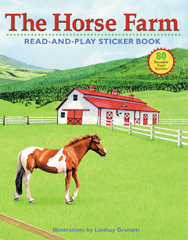 The Horse Farm Read-and-Play Sticker book