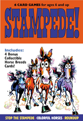 Stampede, a card game for all ages