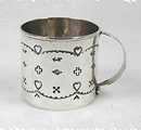 Sterling Silver Navajo Baby Cup