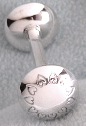 Hand made Native American Indian Jewelry; Navajo Sterling Silver horse bracelet