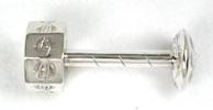 Sterling Silver Navajo Baby Rattle