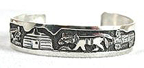 Sterling Silver Navajo Baby Spoon