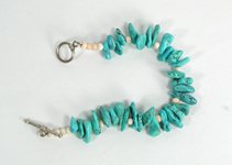 Turquoise nugget Bracelet