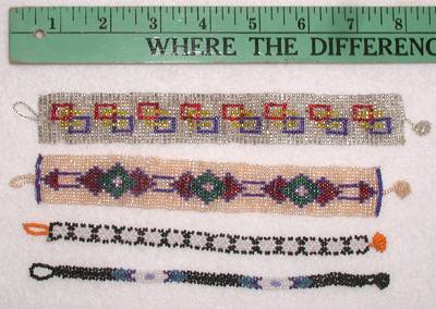 Huicol bracelets