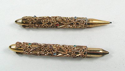 vintage pen and pencil set