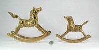 brass rocking horses