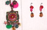 Om Necklace and Earring Set