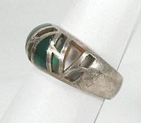 Navajo Sterling Silver Turquoise ring