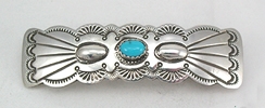 Sterling Silver Navajo Feather Barrette
