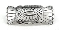Sterling Silver Navajo Feather Barrette