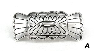 Navajo Sterling Silver  Barrette