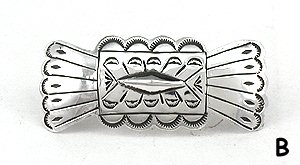 Navajo Sterling Silver  Barrette